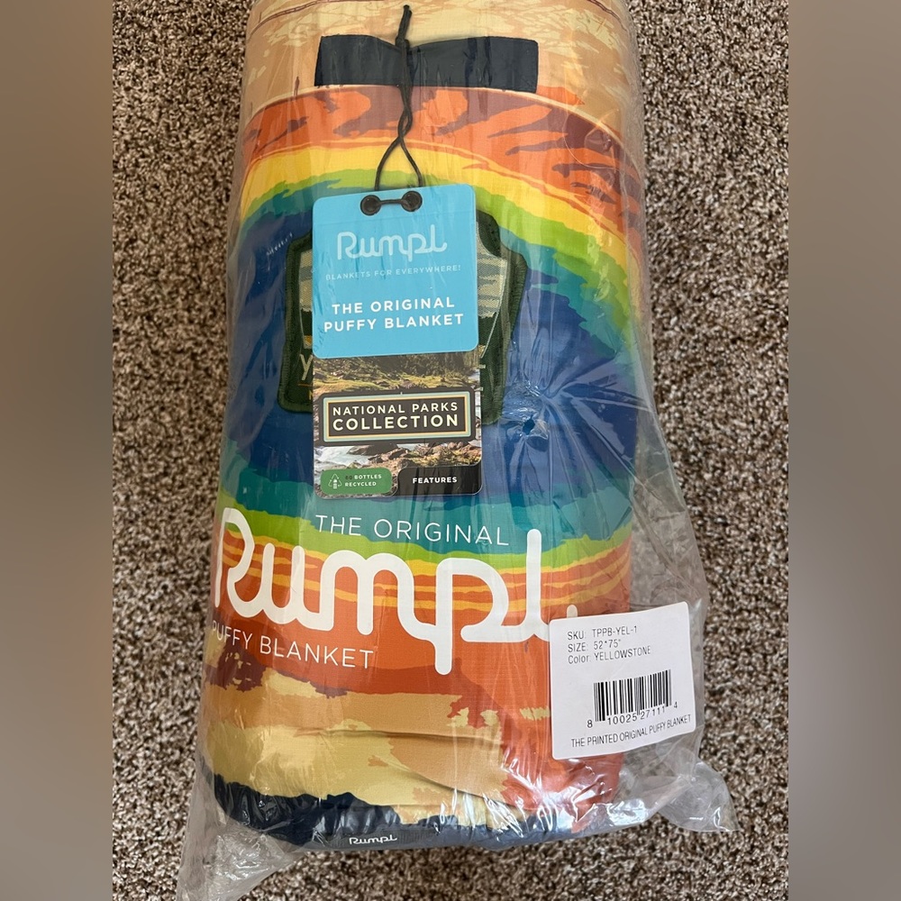 Brand new rumple blanket- NWT- was gifted & have no need for it